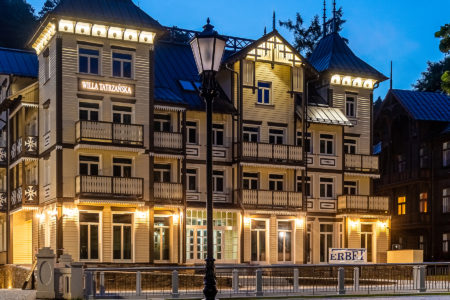 Hotel czterogwiazdkowy w górach Krynica Zdrój