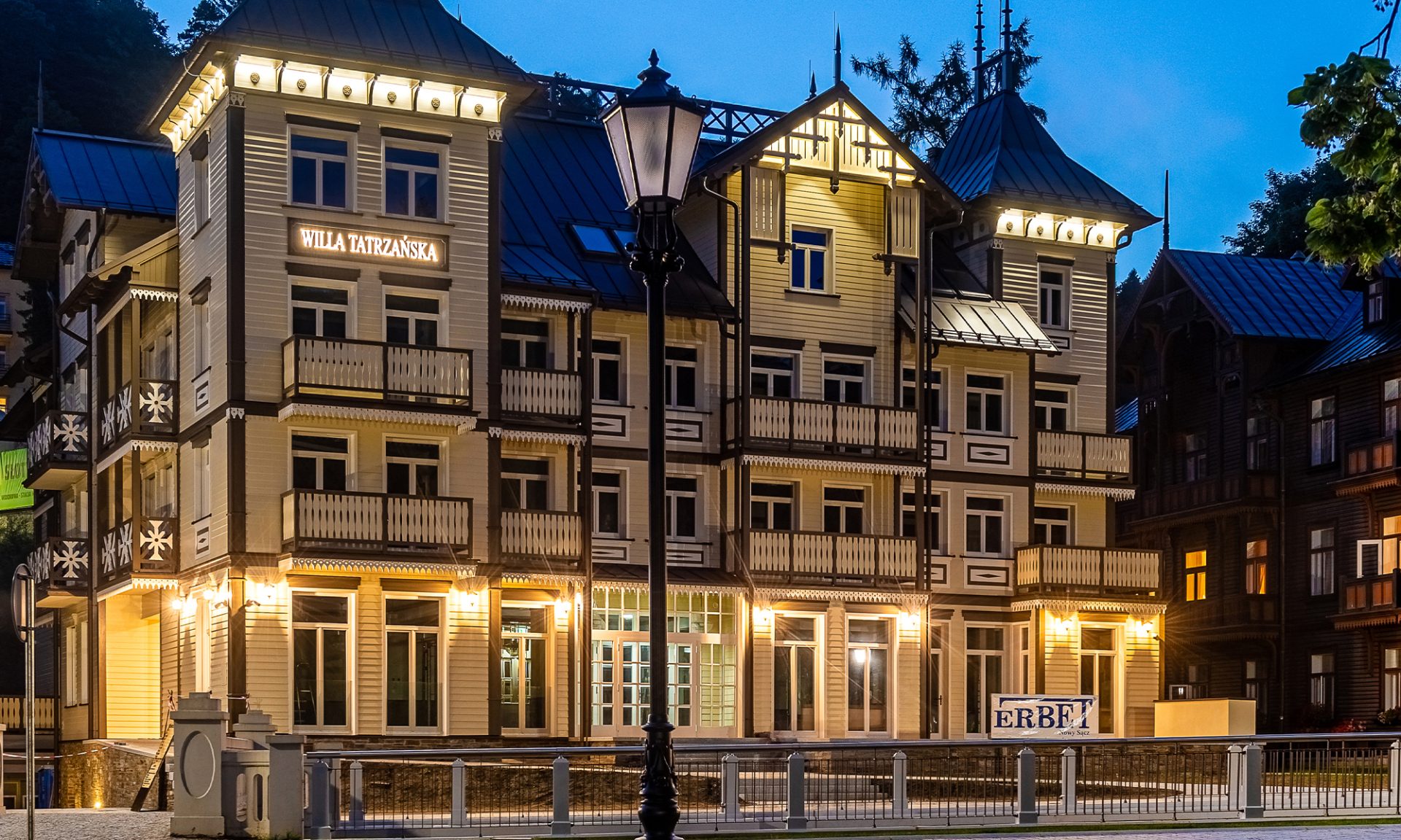 Hotel czterogwiazdkowy w górach Krynica Zdrój